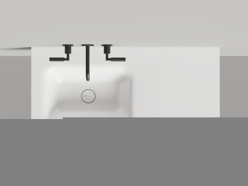 Раковина из искусственного камня S-Stone Salini Onda 1402205MN 200х70 накладная цвет белый - фото 5